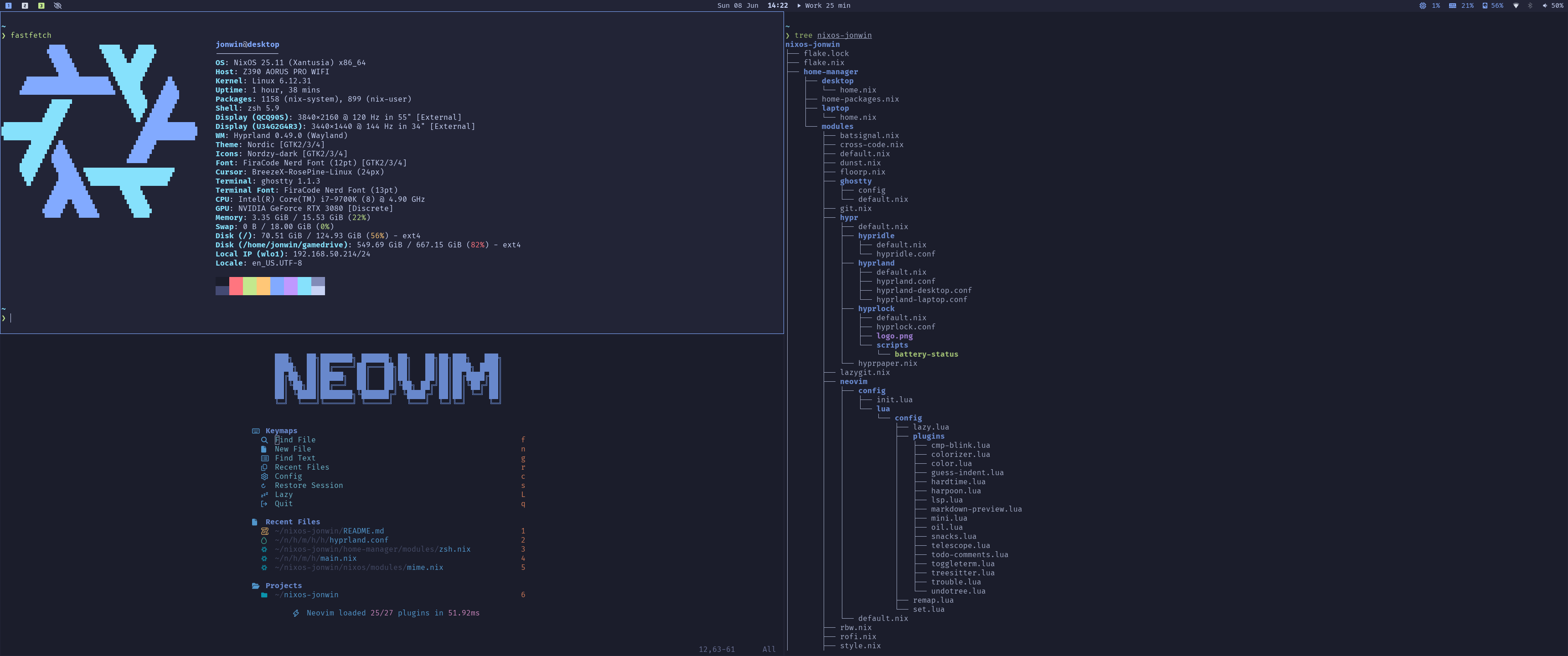 Screenshot of the WM